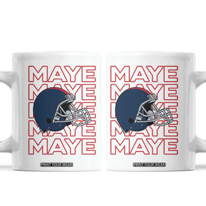 Maye Lover Coffee Mug NE Quarterback Fan Gift TS12 White Print Your Wear