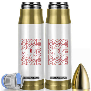 The GOAT Maye Bullet Tumbler NE Quarterback Fan Gift TS12 White Print Your Wear