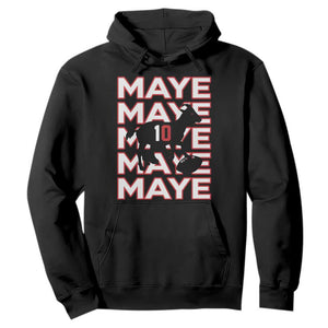 The GOAT Maye Hoodie NE Quarterback Fan Gift TS12 Black Print Your Wear