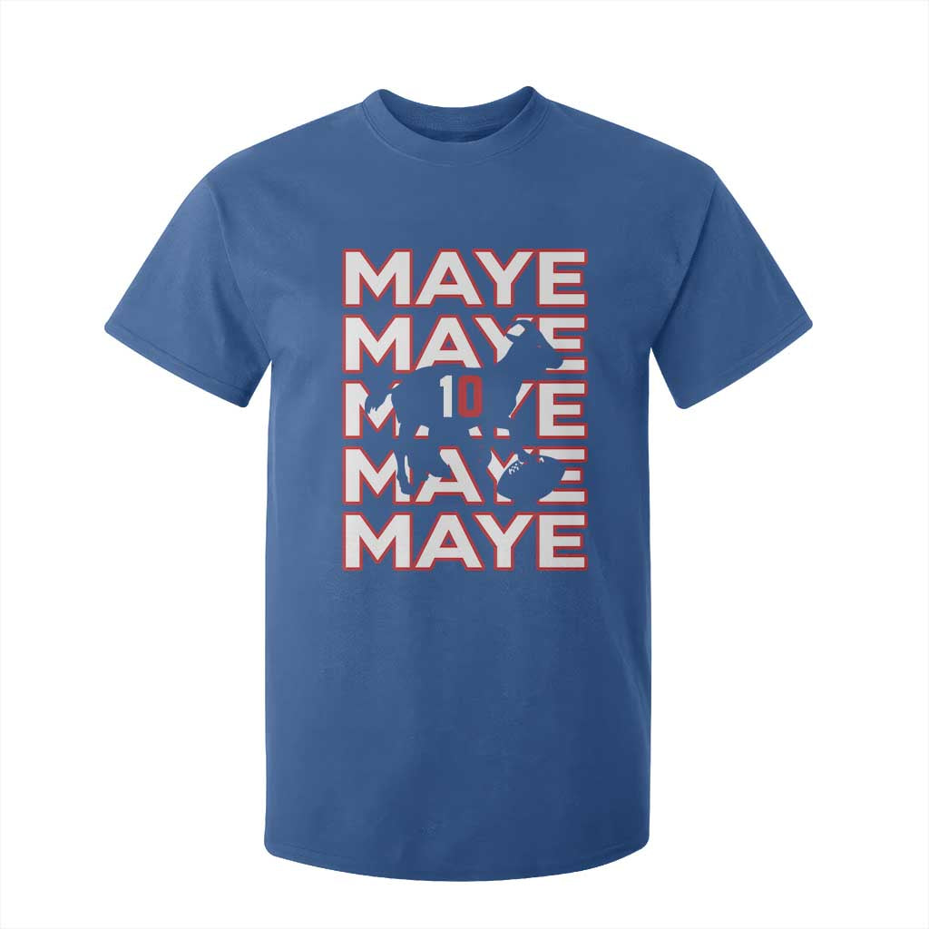 The GOAT Maye T Shirt For Kid NE Quarterback Fan Gift TS12 Royal Blue Print Your Wear
