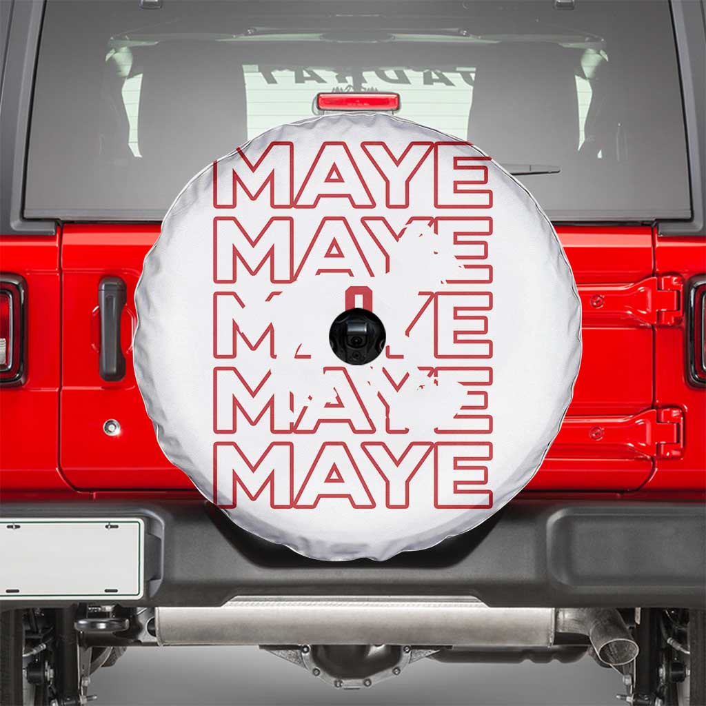 The GOAT Maye Spare Tire Cover NE Quarterback Fan Gift TS12 White Print Your Wear