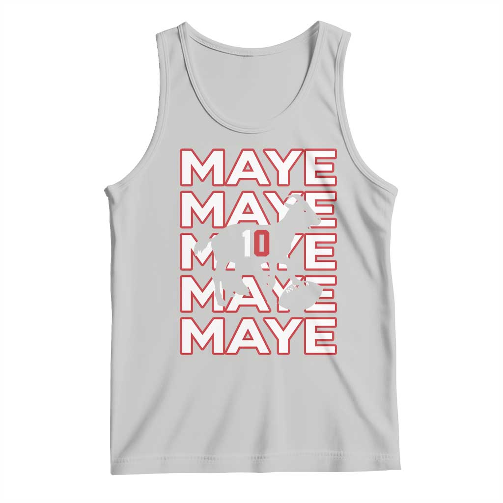 The GOAT Maye Tank Top NE Quarterback Fan Gift TS12 Ash Print Your Wear