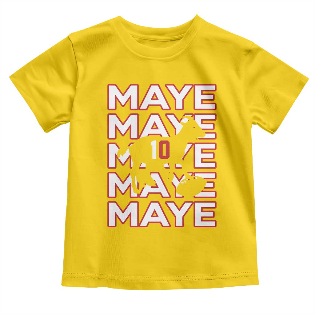 The GOAT Maye Toddler T Shirt NE Quarterback Fan Gift TS12 Daisy Print Your Wear