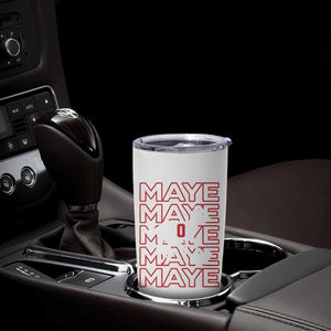 The GOAT Maye Tumbler Cup NE Quarterback Fan Gift TS12 Print Your Wear