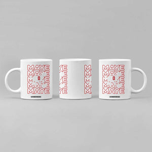 The GOAT Maye Coffee Mug NE Quarterback Fan Gift TS12 Print Your Wear