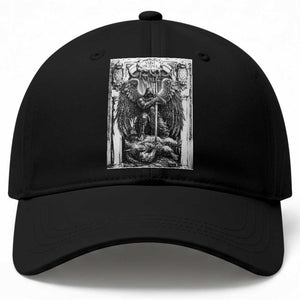 Saint Michael The Archangel Defeating Satan Baseball Cap Christian Faith Gift TS12 Print Your Wear