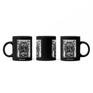 Saint Michael The Archangel Defeating Satan Coffee Mug Christian Faith Gift TS12 Print Your Wear