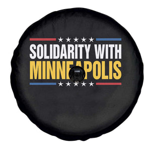Solidarity With Minneapolis Spare Tire Cover Minnesota Community Support Gift TS12 Print Your Wear