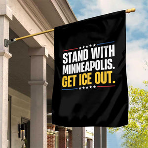 Stand With Minneapolis Garden Flag Minnesota Community Support Gift TS12 Print Your Wear