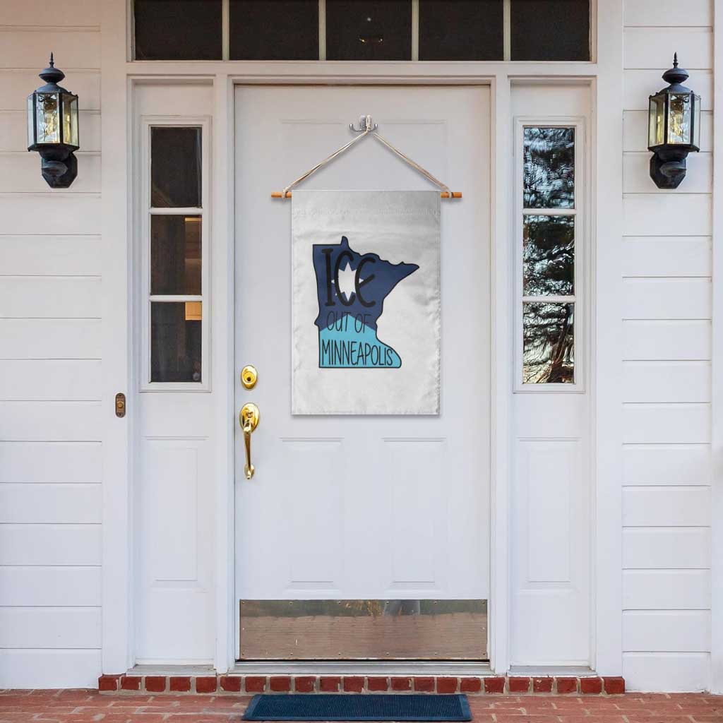 Ice Out Of Minneapolis Garden Flag Minnesota Community Support Gift TS12 Print Your Wear