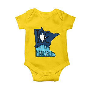 Ice Out Of Minneapolis Baby Onesie Minnesota Community Support Gift TS12 Daisy Print Your Wear