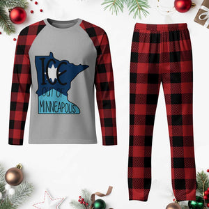 Ice Out Of Minneapolis Plaid Pajama Set Minnesota Community Support Gift TS12 Buffalo Plaid Print Your Wear