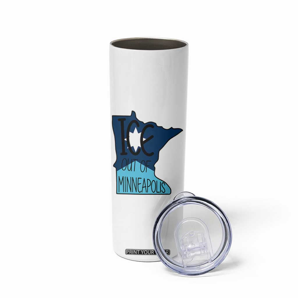 Ice Out Of Minneapolis Skinny Tumbler Minnesota Community Support Gift TS12 Print Your Wear