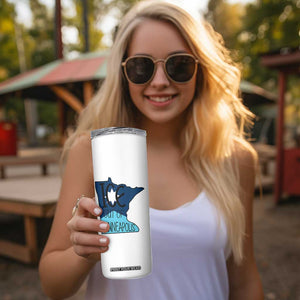 Ice Out Of Minneapolis Skinny Tumbler Minnesota Community Support Gift TS12 Print Your Wear