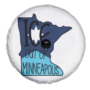 Ice Out Of Minneapolis Spare Tire Cover Minnesota Community Support Gift TS12 Print Your Wear