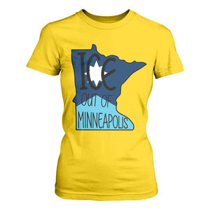 Ice Out Of Minneapolis T Shirt For Women Minnesota Community Support Gift TS12 Daisy Print Your Wear