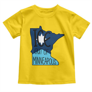 Ice Out Of Minneapolis Toddler T Shirt Minnesota Community Support Gift TS12 Daisy Print Your Wear