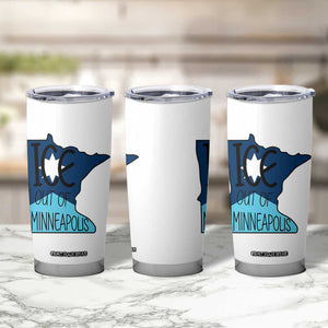 Ice Out Of Minneapolis Tumbler Cup Minnesota Community Support Gift TS12 Print Your Wear