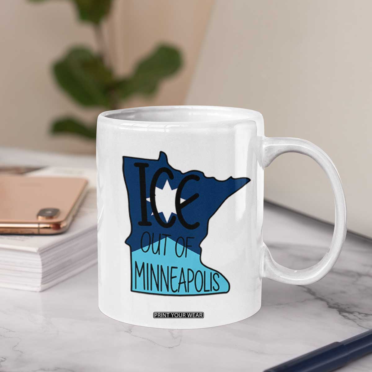 Ice Out Of Minneapolis Coffee Mug Minnesota Community Support Gift TS12 Print Your Wear