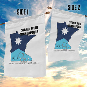 Stand With Minneapolis Garden Flag In Loving Memory Of Alex TS12 Print Your Wear