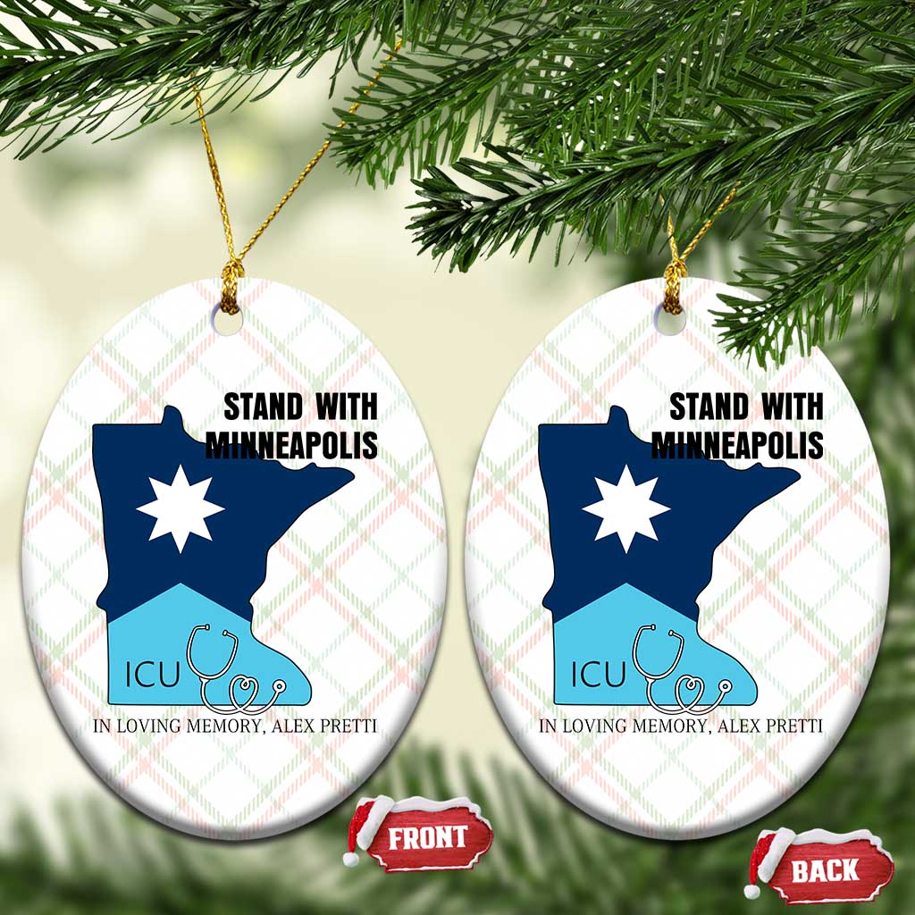 Stand With Minneapolis Ceramic Ornament In Loving Memory Of Alex TS12 Print Your Wear