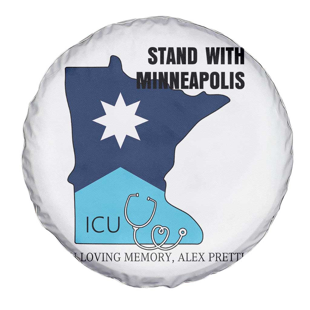 Stand With Minneapolis Spare Tire Cover In Loving Memory Of Alex TS12 Print Your Wear