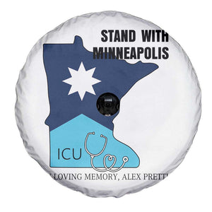 Stand With Minneapolis Spare Tire Cover In Loving Memory Of Alex TS12 Print Your Wear