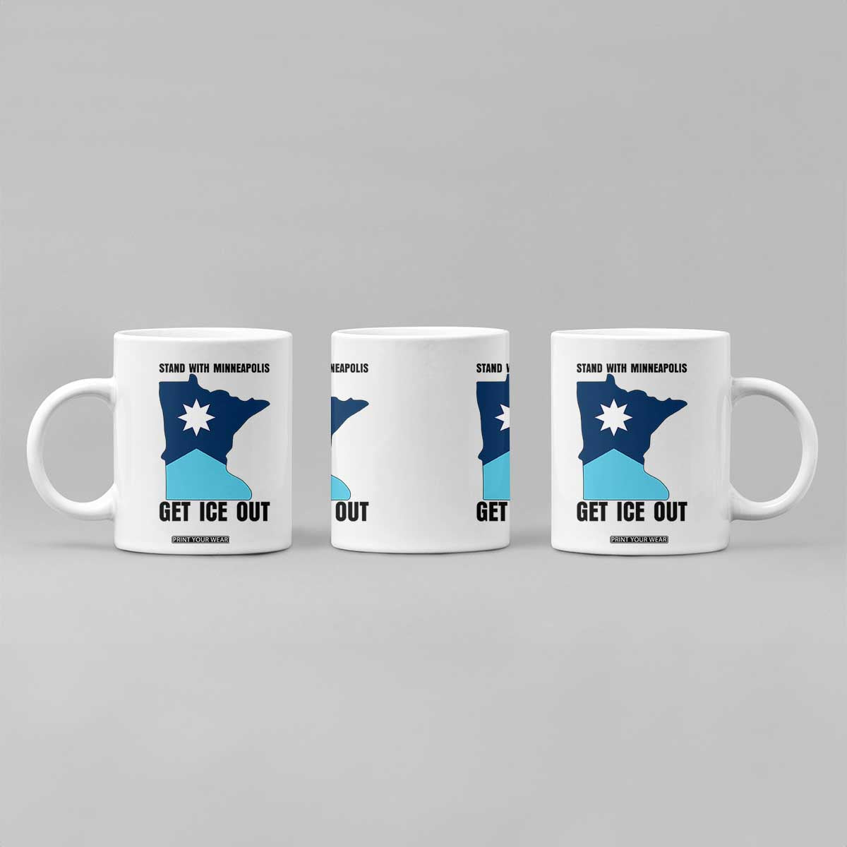 Stand With Minneapolis Coffee Mug Social Justice Support TS12 Print Your Wear