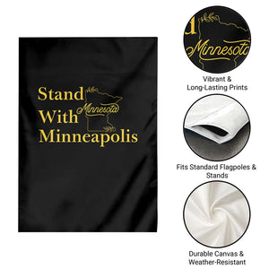 Stand With Minneapolis Garden Flag Community And Social Justice Gift TS12 Print Your Wear