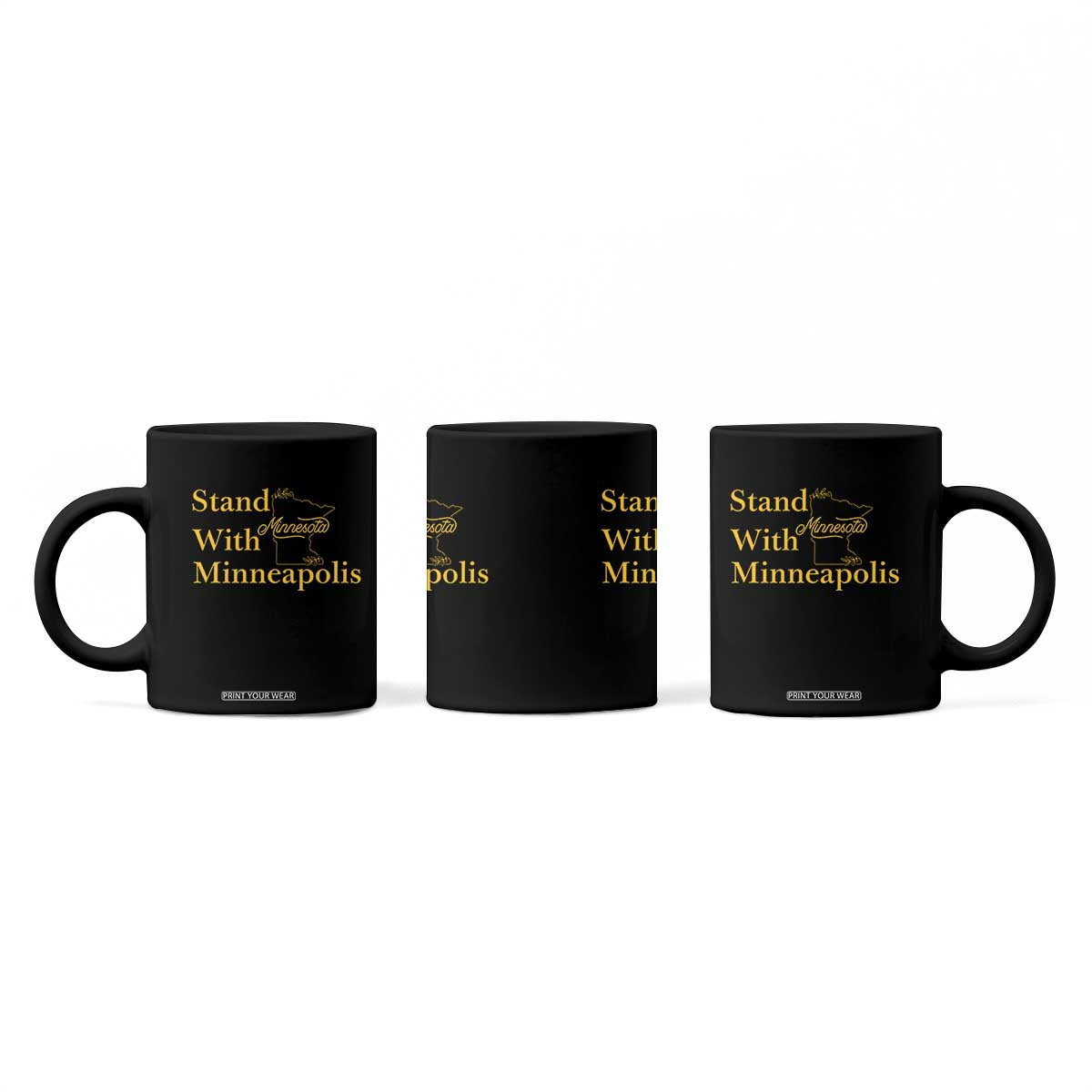 Stand With Minneapolis Coffee Mug Community And Social Justice Gift TS12 Print Your Wear