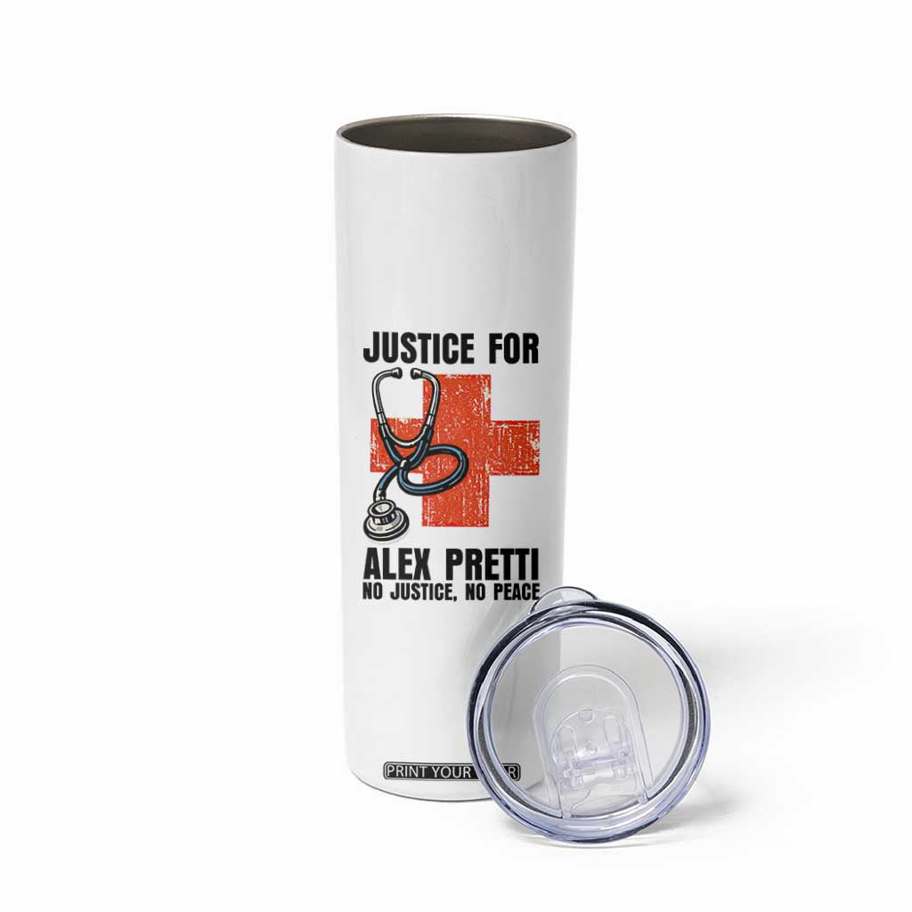 Justice For Alex Pretti Skinny Tumbler Minneapolis Support Gift TS12 Print Your Wear