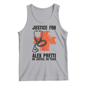 Justice For Alex Pretti Tank Top Minneapolis Support Gift TS12 Athletic Heather Print Your Wear