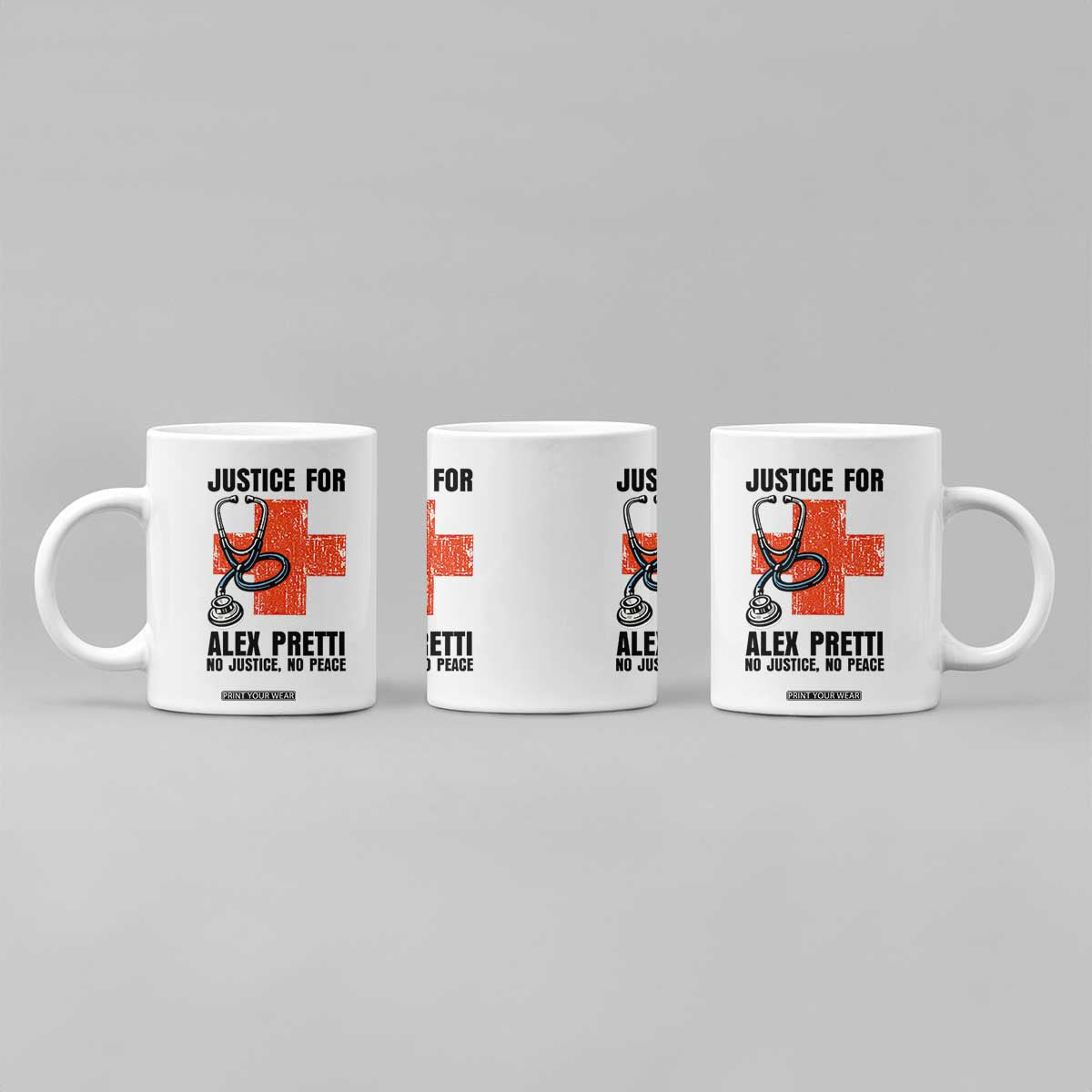 Justice For Alex Pretti Coffee Mug Minneapolis Support Gift TS12 Print Your Wear