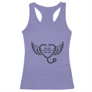 We Are All Pretti Good Racerback Tank Top We Are All Pretti Good TS12 Violet Print Your Wear