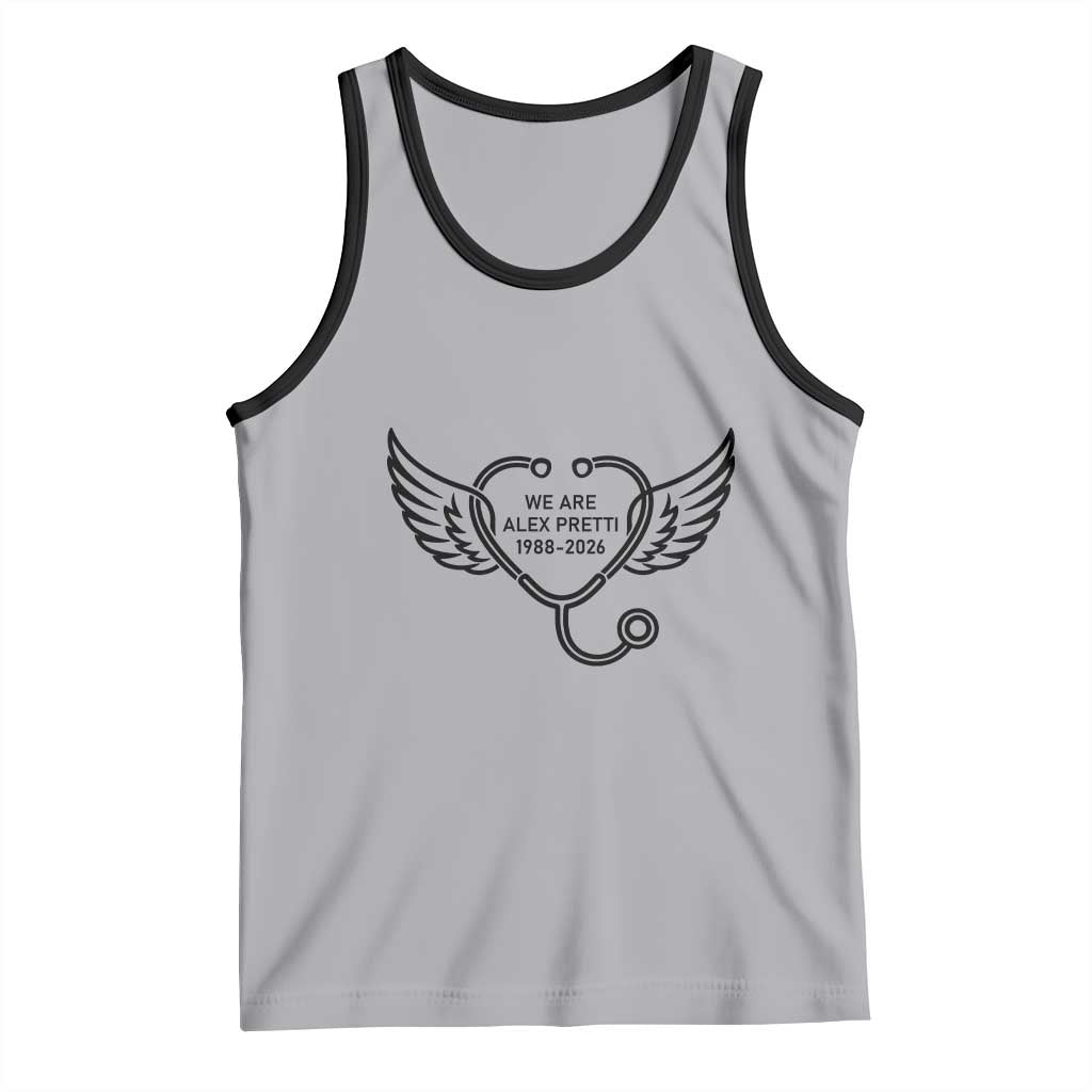 We Are All Pretti Good Tank Top We Are All Pretti Good TS12 Athletic Heather Black Print Your Wear