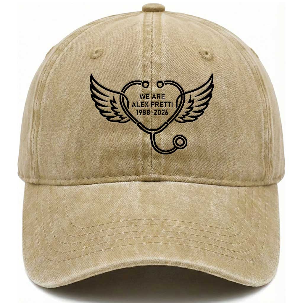 We Are All Pretti Good Washed Cotton Baseball Cap We Are All Pretti Good TS12 Print Your Wear