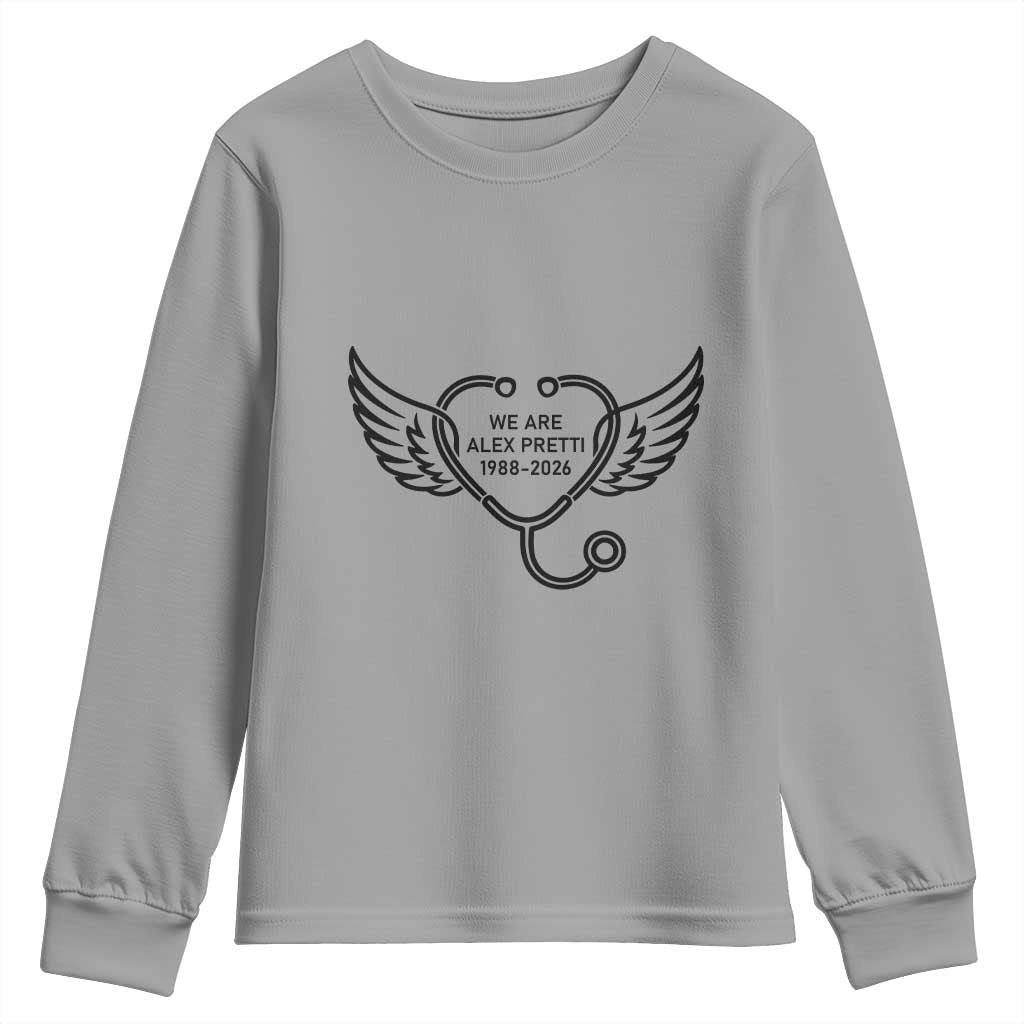 We Are All Pretti Good Youth Sweatshirt We Are All Pretti Good TS12 Sport Gray Print Your Wear