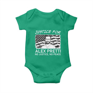 Minneapolis Strong Stand With Alex Baby Onesie Justice And Solidarity Support Gift TS12 Irish Green Print Your Wear