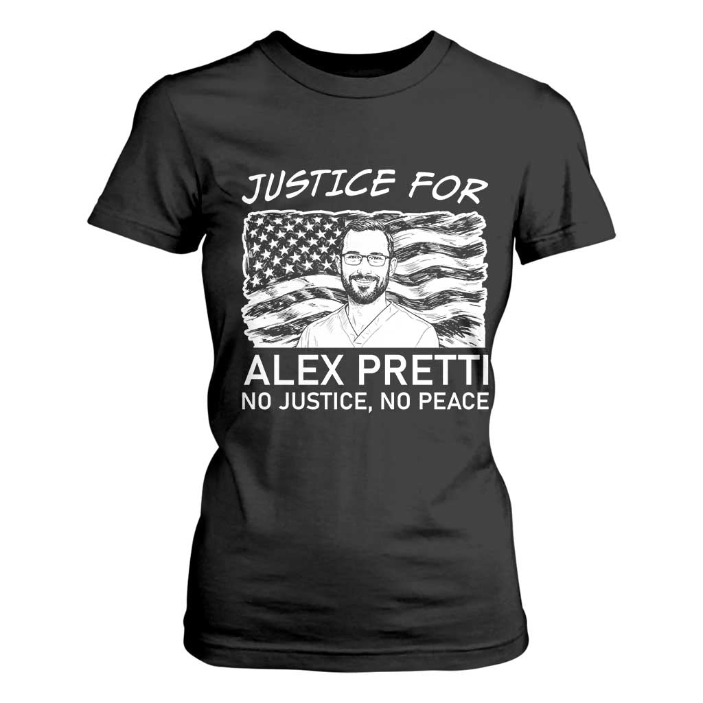 Minneapolis Strong Stand With Alex T Shirt For Women Justice And Solidarity Support Gift TS12 Black Print Your Wear