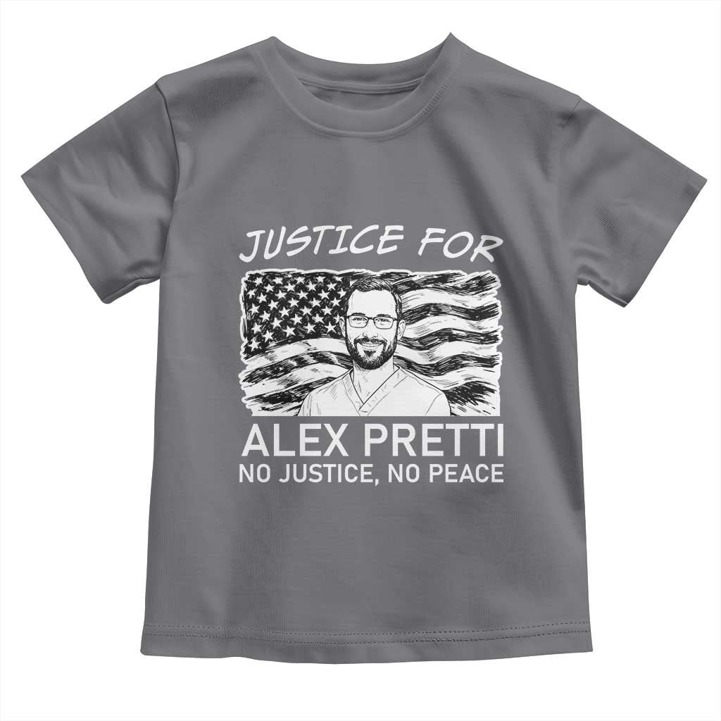 Minneapolis Strong Stand With Alex Toddler T Shirt Justice And Solidarity Support Gift TS12 Charcoal Print Your Wear