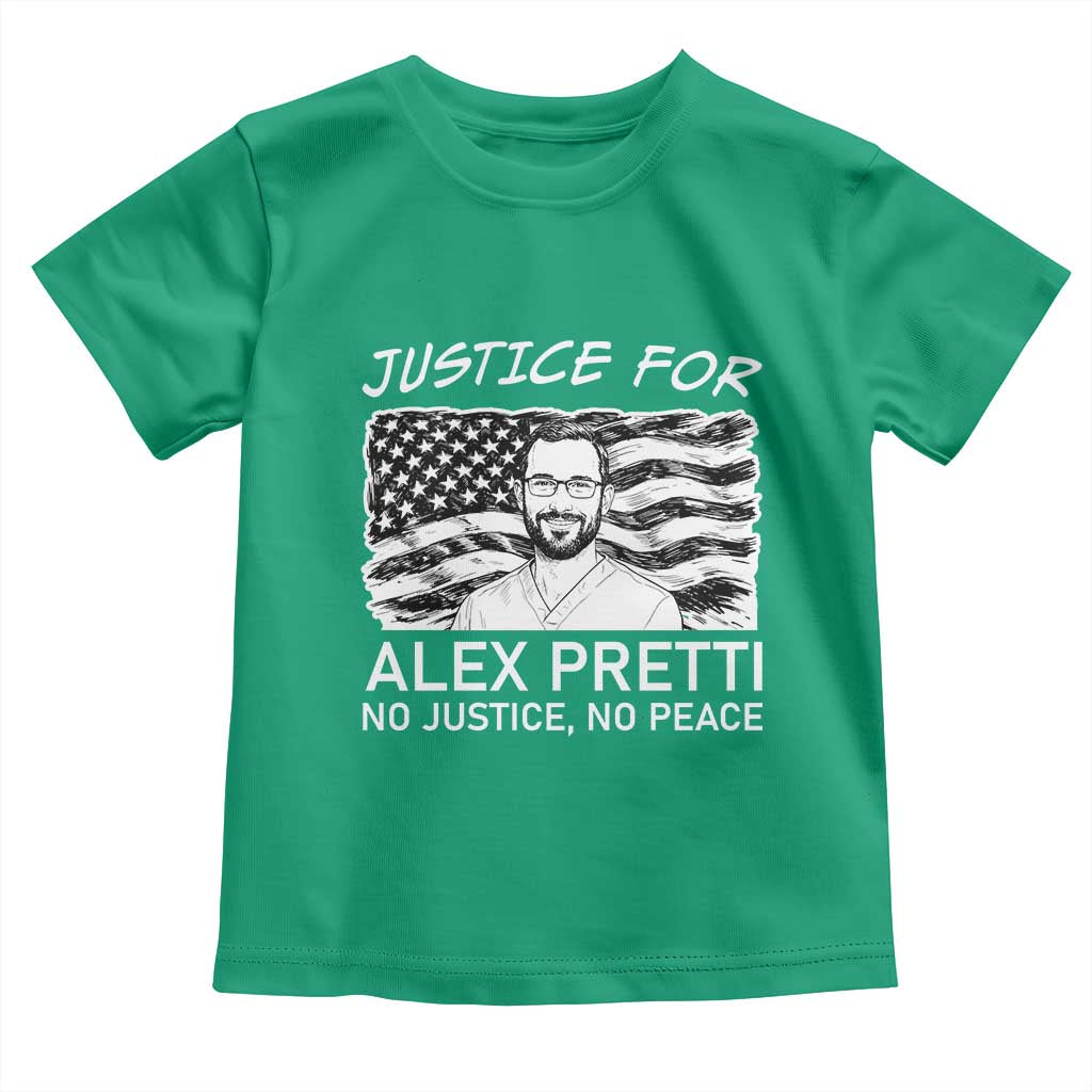 Minneapolis Strong Stand With Alex Toddler T Shirt Justice And Solidarity Support Gift TS12 Irish Green Print Your Wear