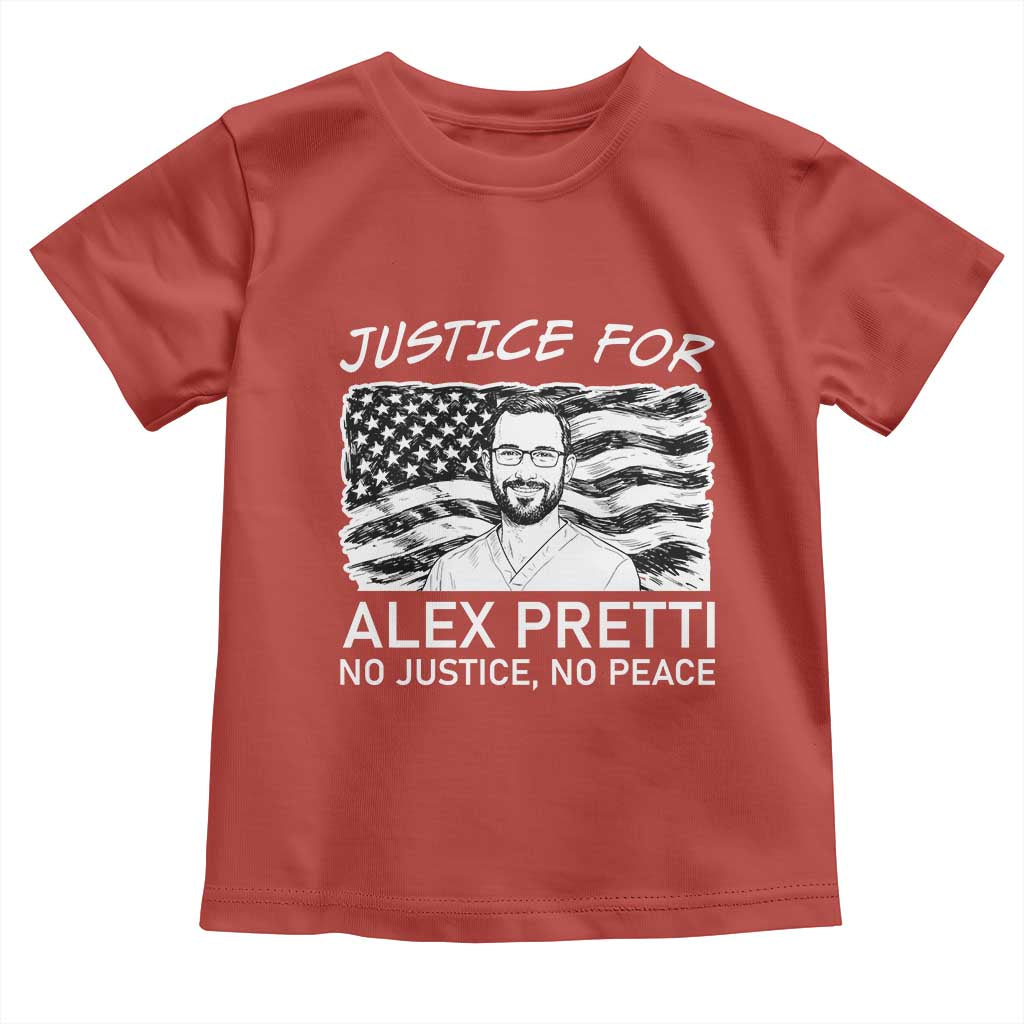 Minneapolis Strong Stand With Alex Toddler T Shirt Justice And Solidarity Support Gift TS12 Red Print Your Wear