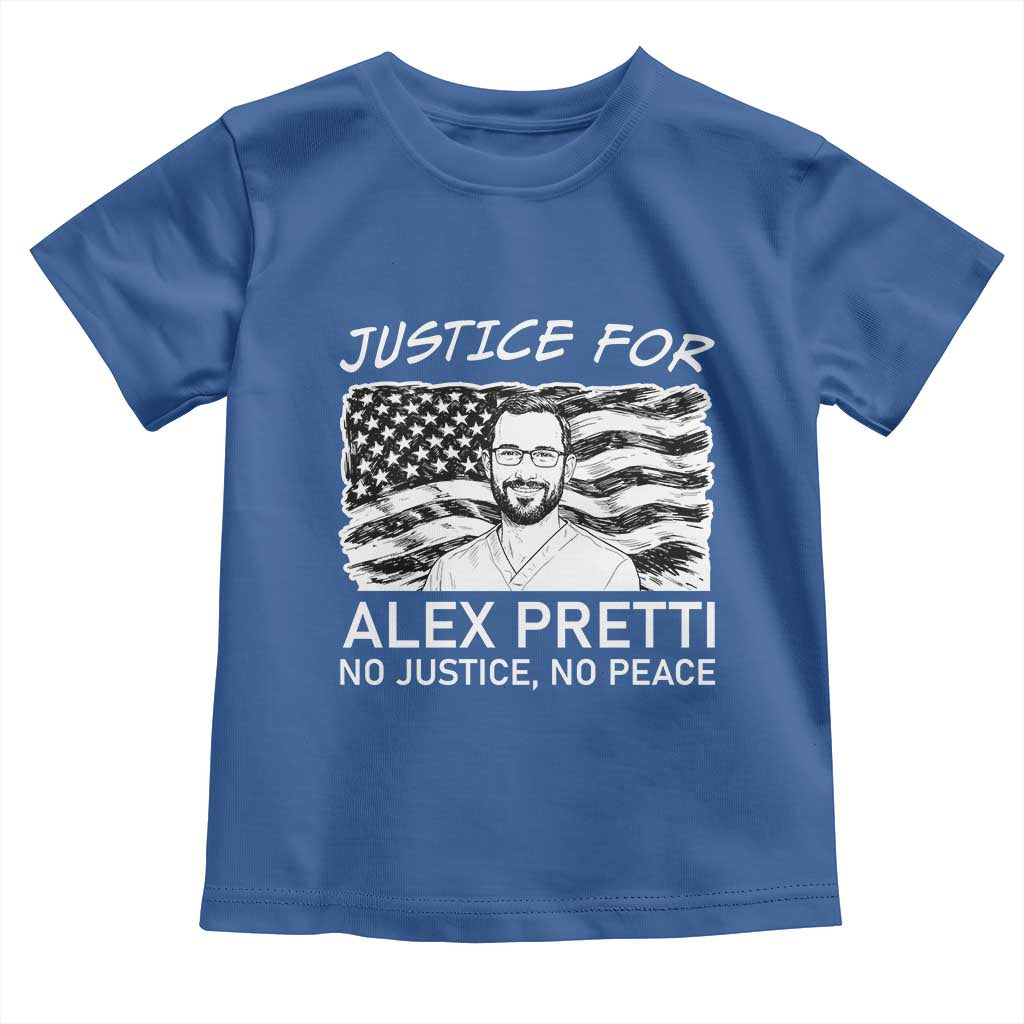 Minneapolis Strong Stand With Alex Toddler T Shirt Justice And Solidarity Support Gift TS12 Royal Blue Print Your Wear