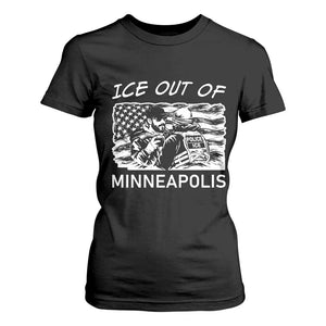 Ice Out Of Minneapolis T Shirt For Women Minnesota Protest Support Gift TS12 Black Print Your Wear
