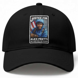 Justice For Alex Pretti Baseball Cap Minneapolis USA Support Gift TS12 Print Your Wear