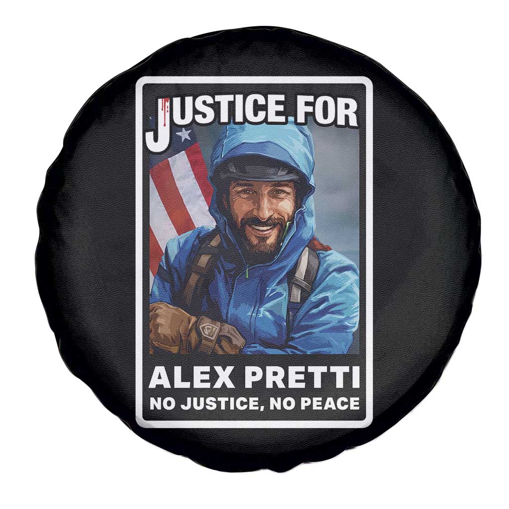 Justice For Alex Pretti Spare Tire Cover Minneapolis USA Support Gift TS12 Print Your Wear