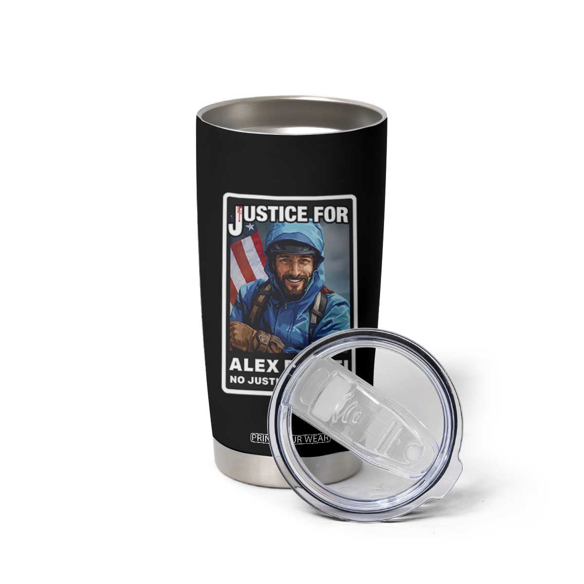 Justice For Alex Pretti Tumbler Cup Minneapolis USA Support Gift TS12 Print Your Wear