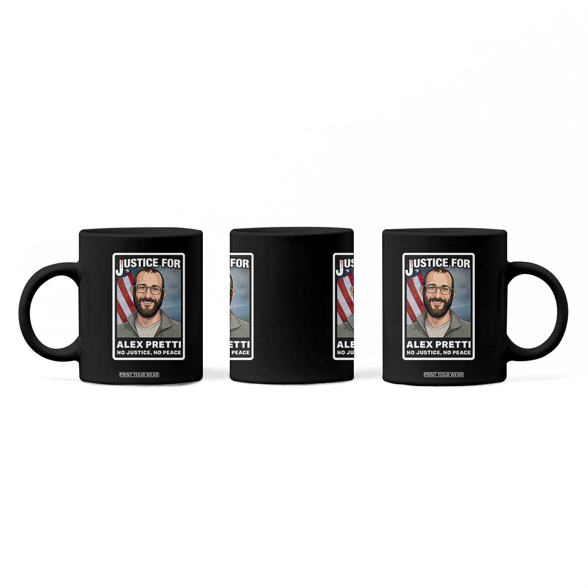 American Flag Minneapolis Support For Alex Gift Coffee Mug TS12 Print Your Wear