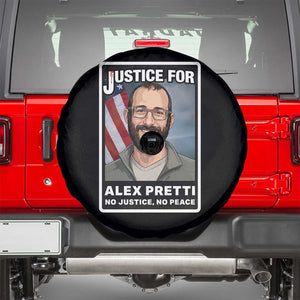 American Flag Minneapolis Support For Alex Gift Spare Tire Cover TS12 Black Print Your Wear