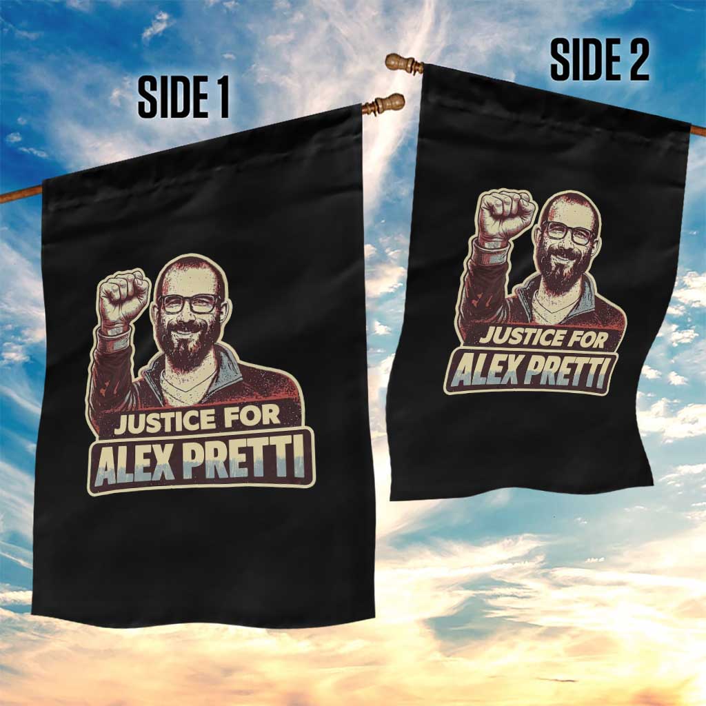 Justice For Alex Garden Flag Minneapolis ICU Nurse Hero Support Gift TS12 Print Your Wear